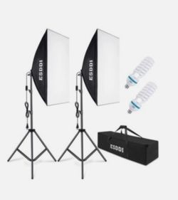 ESDDI Photography Softbox Set - Model: PS025