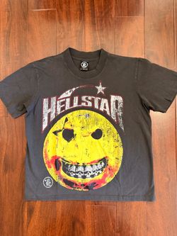 Hellstar Graphic T-Shirt - Black Vintage Style (Brand New with Tags)