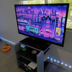 50in T.V & Stand 