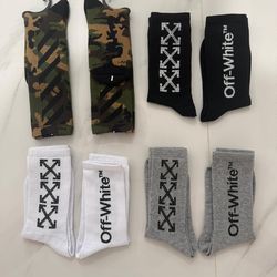 Off white Socks New Season Any Colors