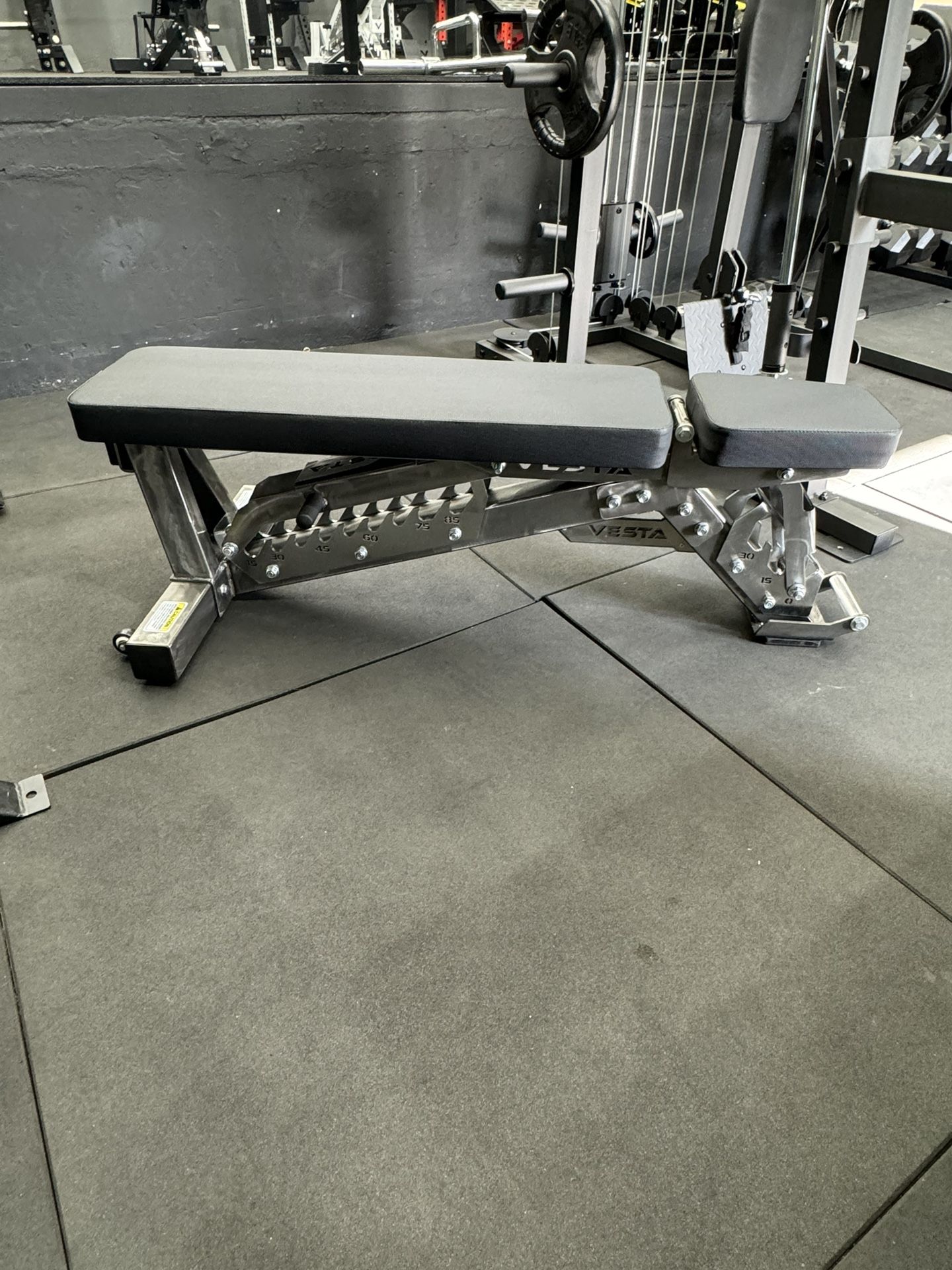 Vesta AB-3000 Heavy Duty Adjustable Bench/ Gym Equipment/Fitness/Commercial grade