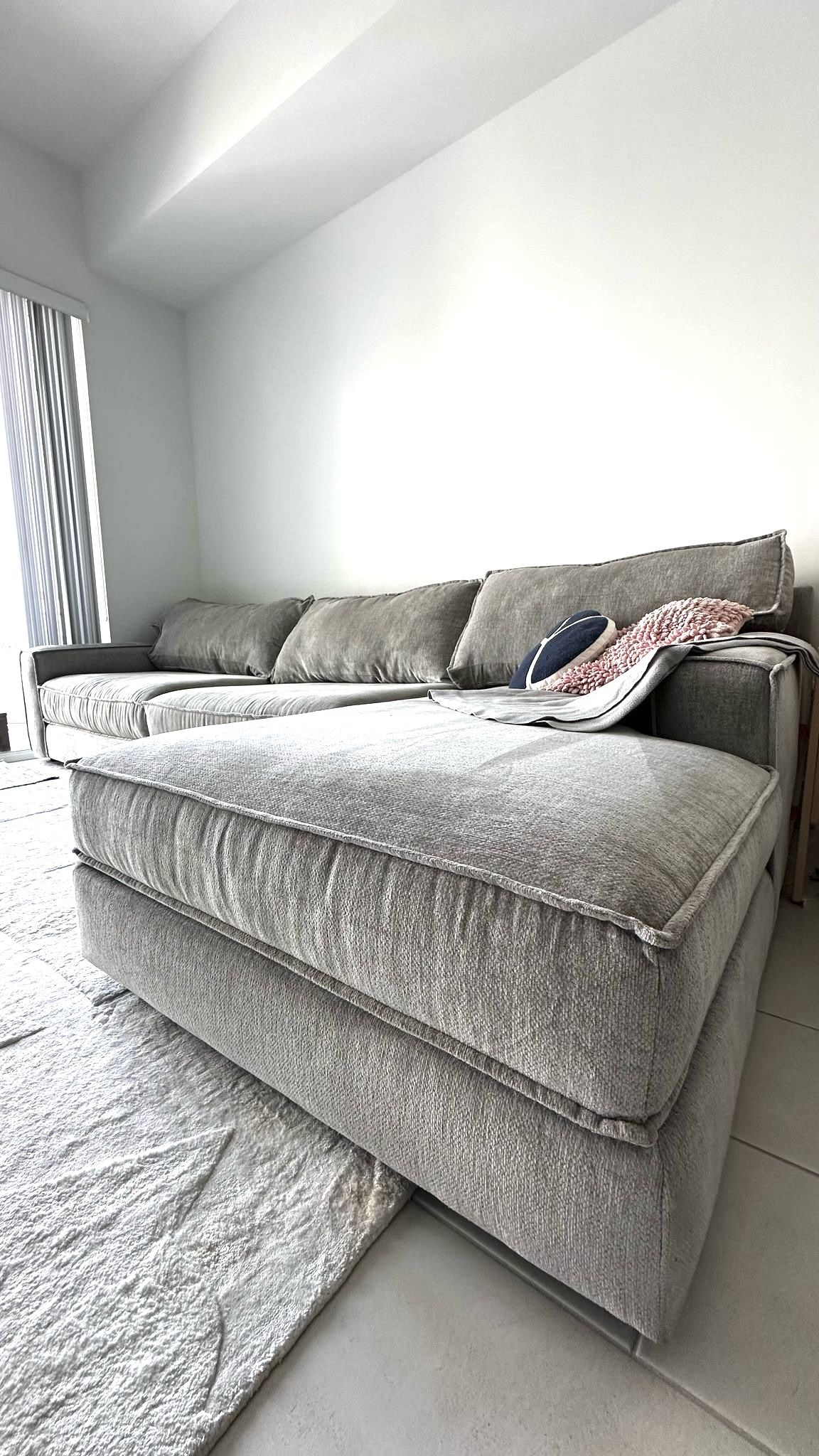 Sofá Modular Gris / Cloud Modular Couch Gray