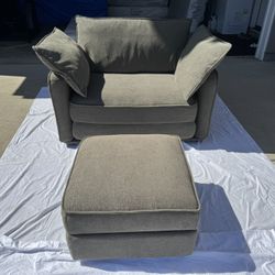 Koala 46” Twin Sleeper Sofa with Storage Footrest