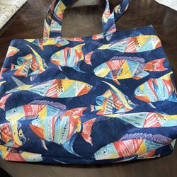 Beach Bag 20 X 19 Pocket Inside 