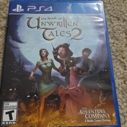 Unwritten Tales 2 - PS4 - Like New