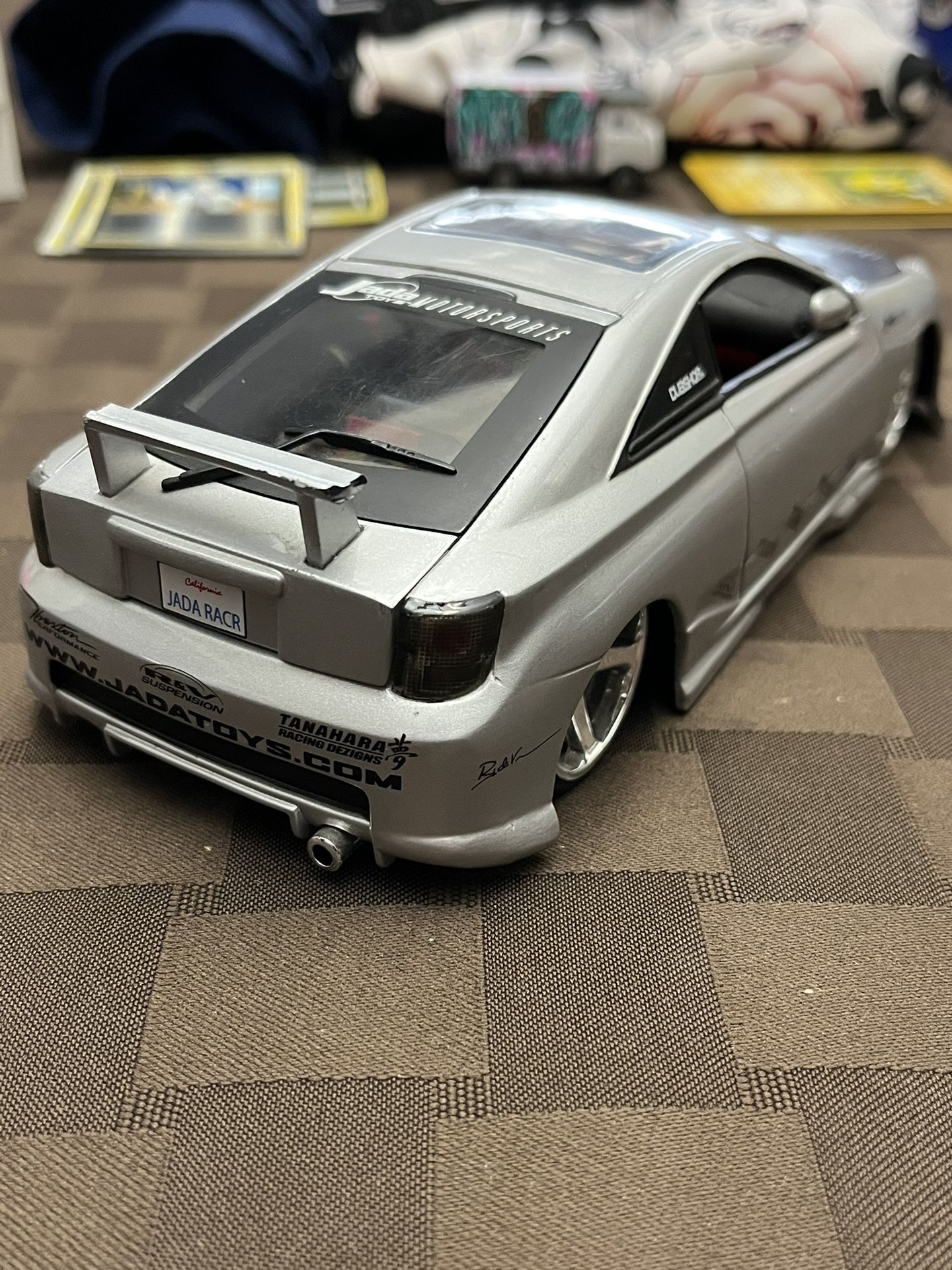JADA TOYS TOYOTA CELICA IMPORT RACERS 1:24 scale SILVER LOOSE rare