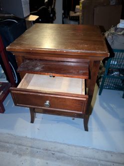 Side table with drawer