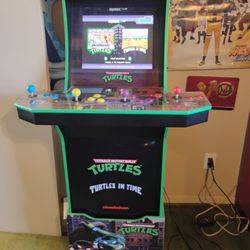 Arcade 1up Ninja Turtles Maquinita Like New