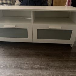 White Tv Stand 