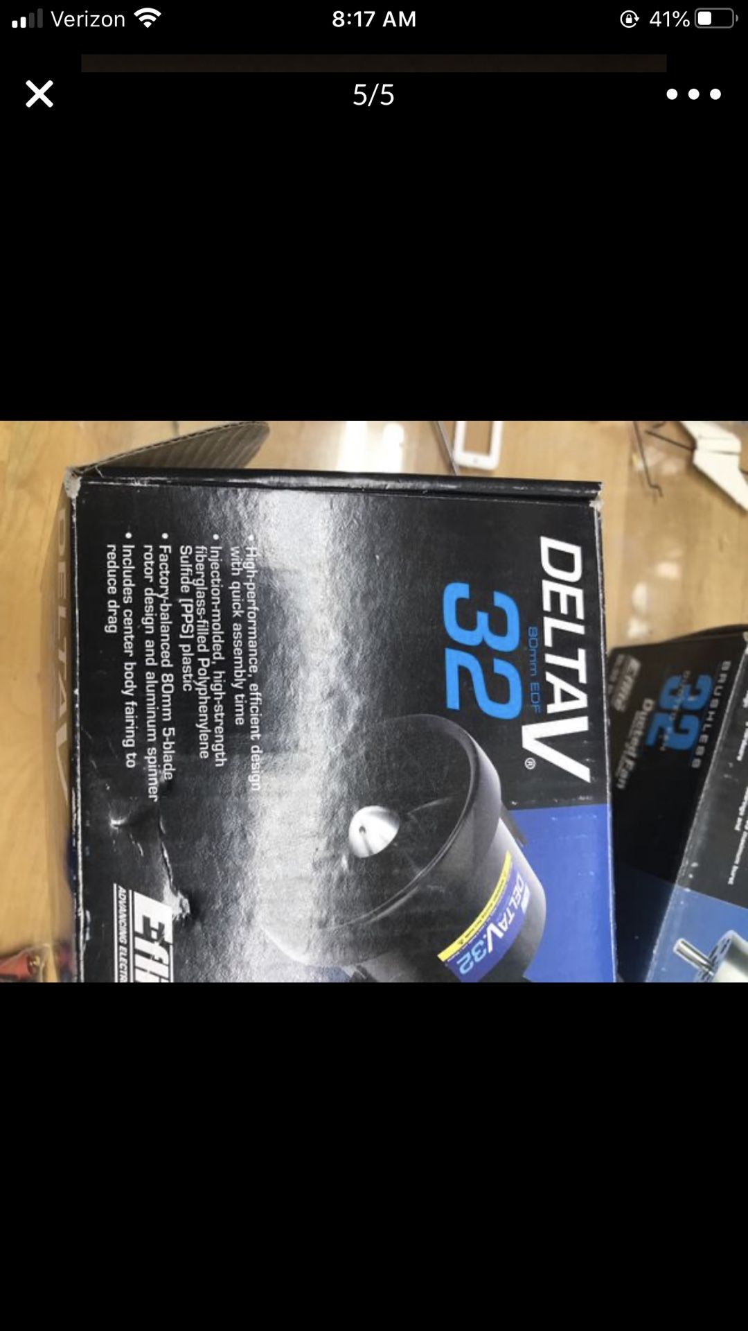 RC Airplane e flight duct fan and Motor new in the box