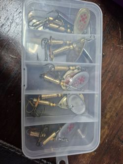New Spinner Fishing Lures Baits 10 piece set