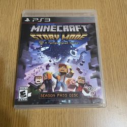 PS3 Minecraft: Story Mode Season Pass