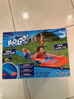 h2ogo SINGLE  water slide