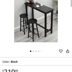 High Top bar & Stools