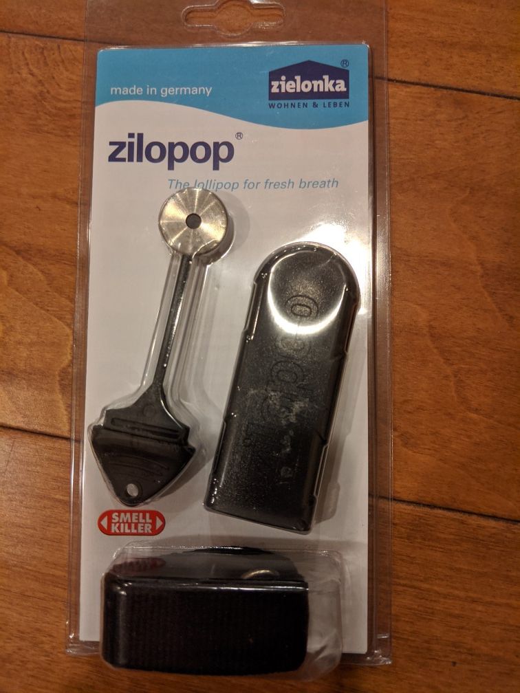 Zilopop, the lollipop for fresh breath