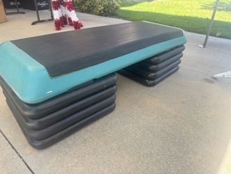 STEP Aerobics Exercise Platform Board and Risers