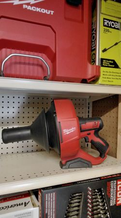 MILWAUKEE M12 DRAIN SNAKE (TOOL ONLY)