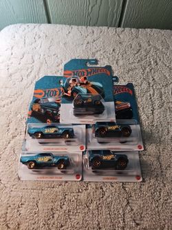 2024 Hot Wheels 56th Anniversary Pearl and Chrome Mix 2 Set of 5