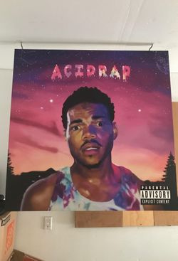 4 Feet x 4 feet Chance the rapper Canvas