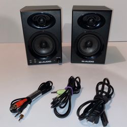 M-AUDIO BX3 GRAPHITE - POWERED SPEAKERS PRO REFERENCE  MONITORS (PAIR)