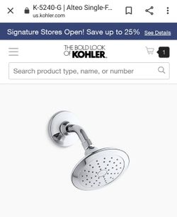 KOHLER Alteo 1.75GPM Katalyst