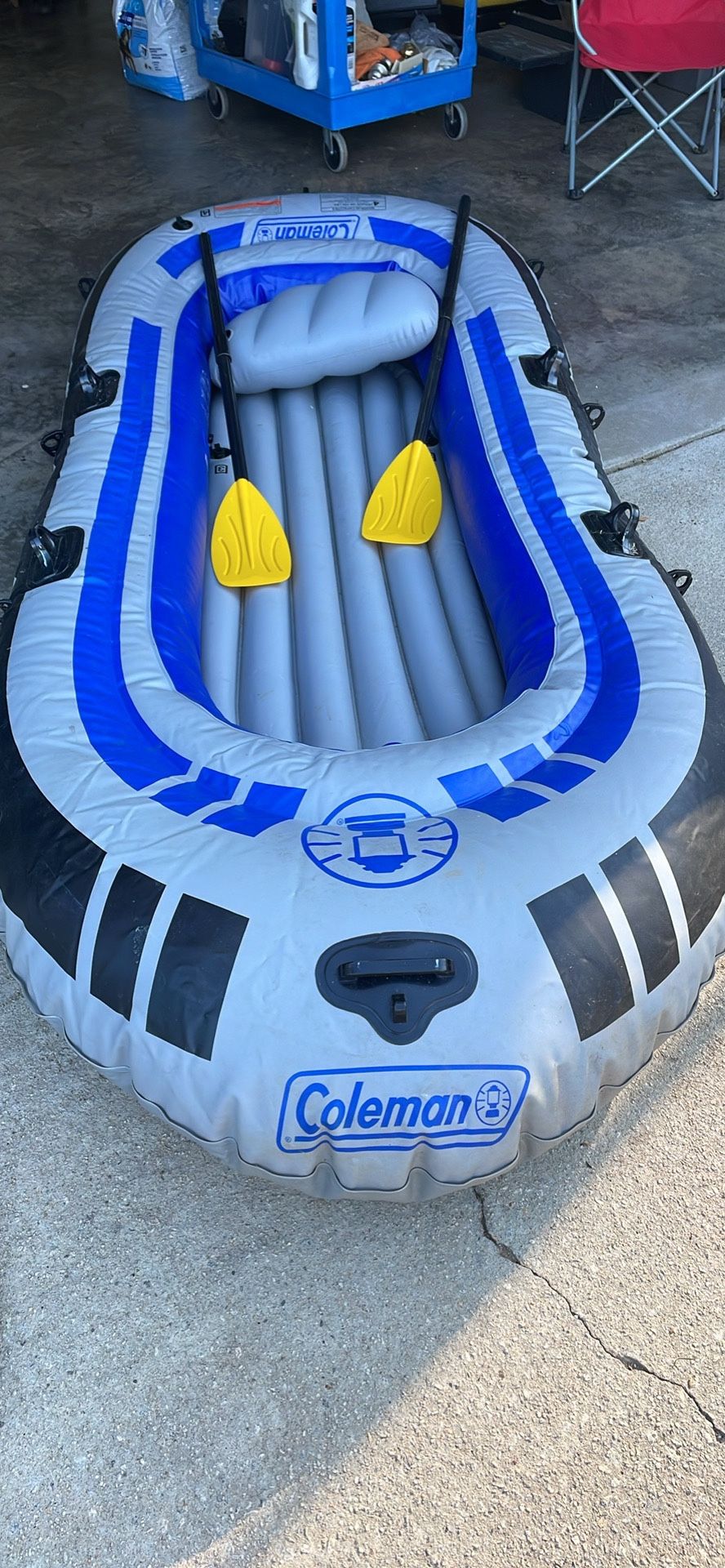 4 Person Inflatable Raft 