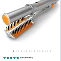 Rotating Iron Hair Brush 