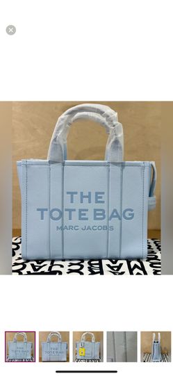 Brand New Leather Marc Jacob’s The Tote “ In Cloud Blue”