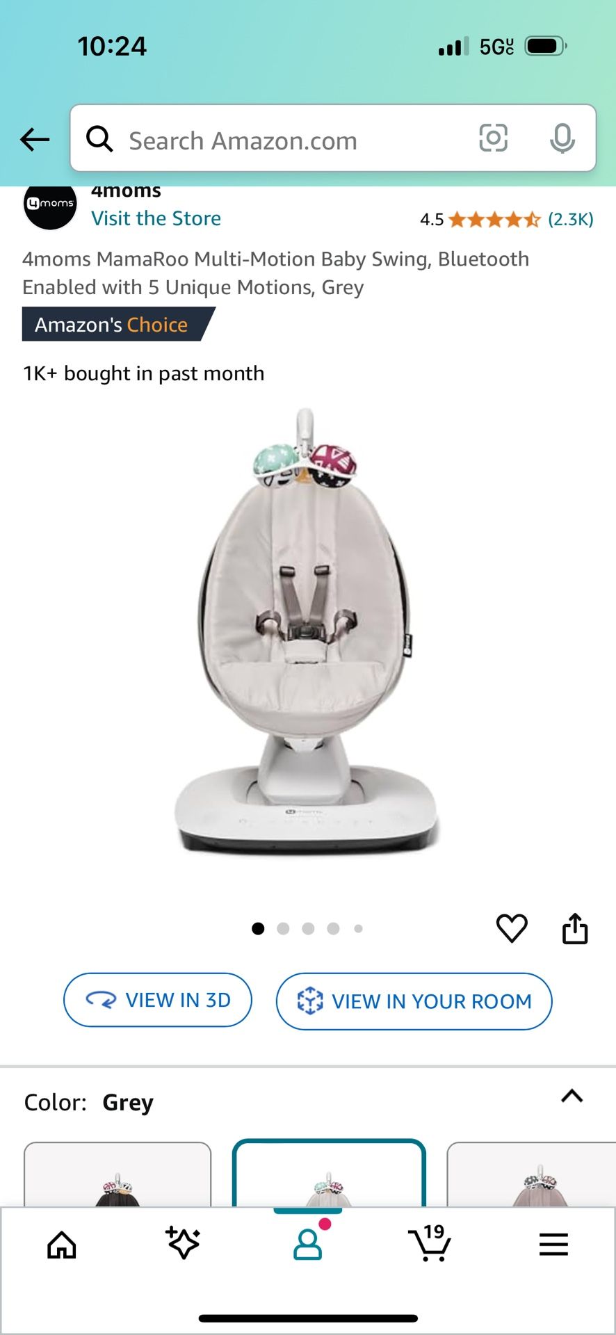 4moms MamaRoo Swing