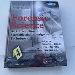 forensic science an introduction to scientific and investigative technique Hardcover Book