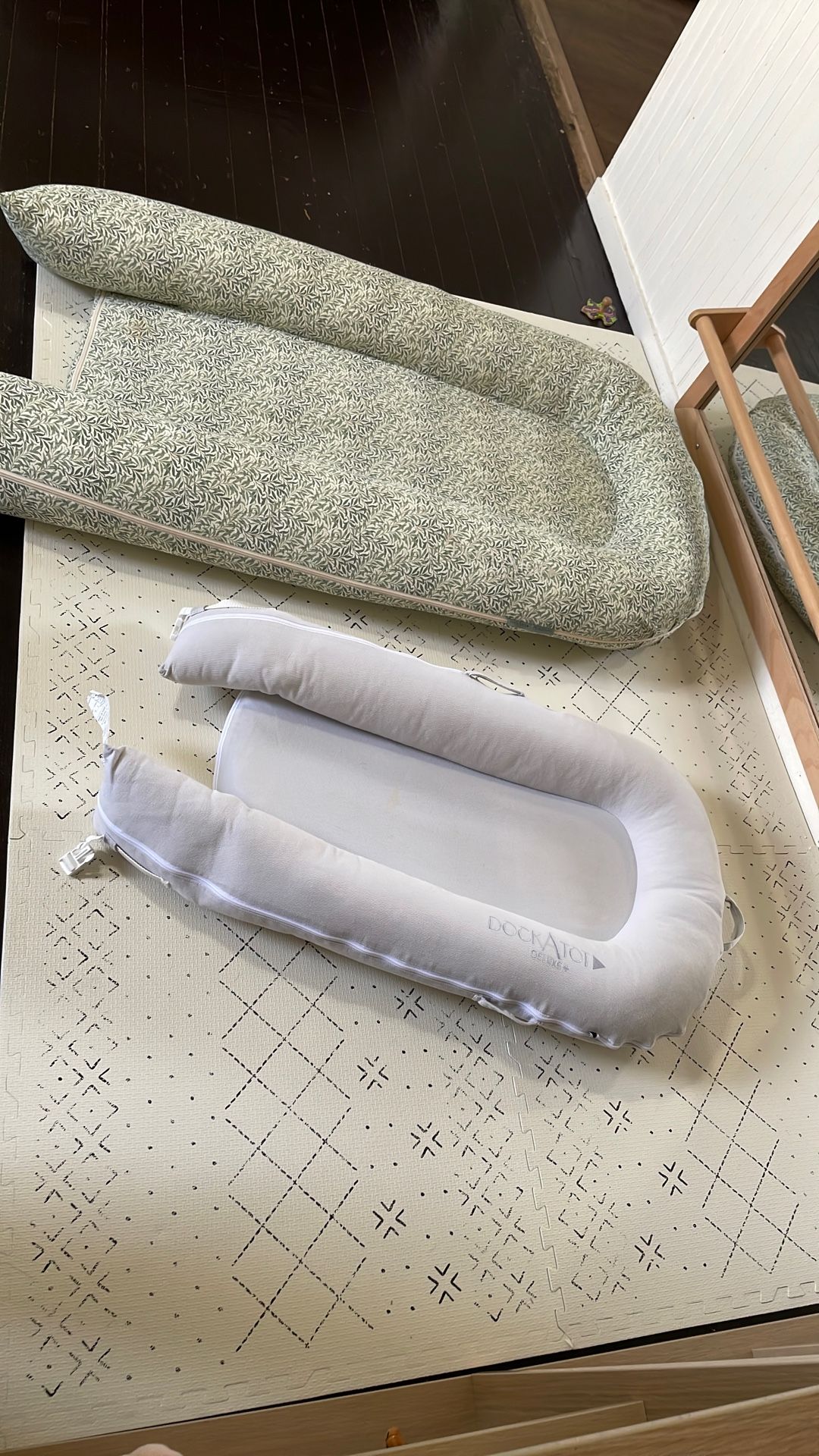 Dockatot Deluxe + and Dockatot Grand Co-sleeper Bassinets