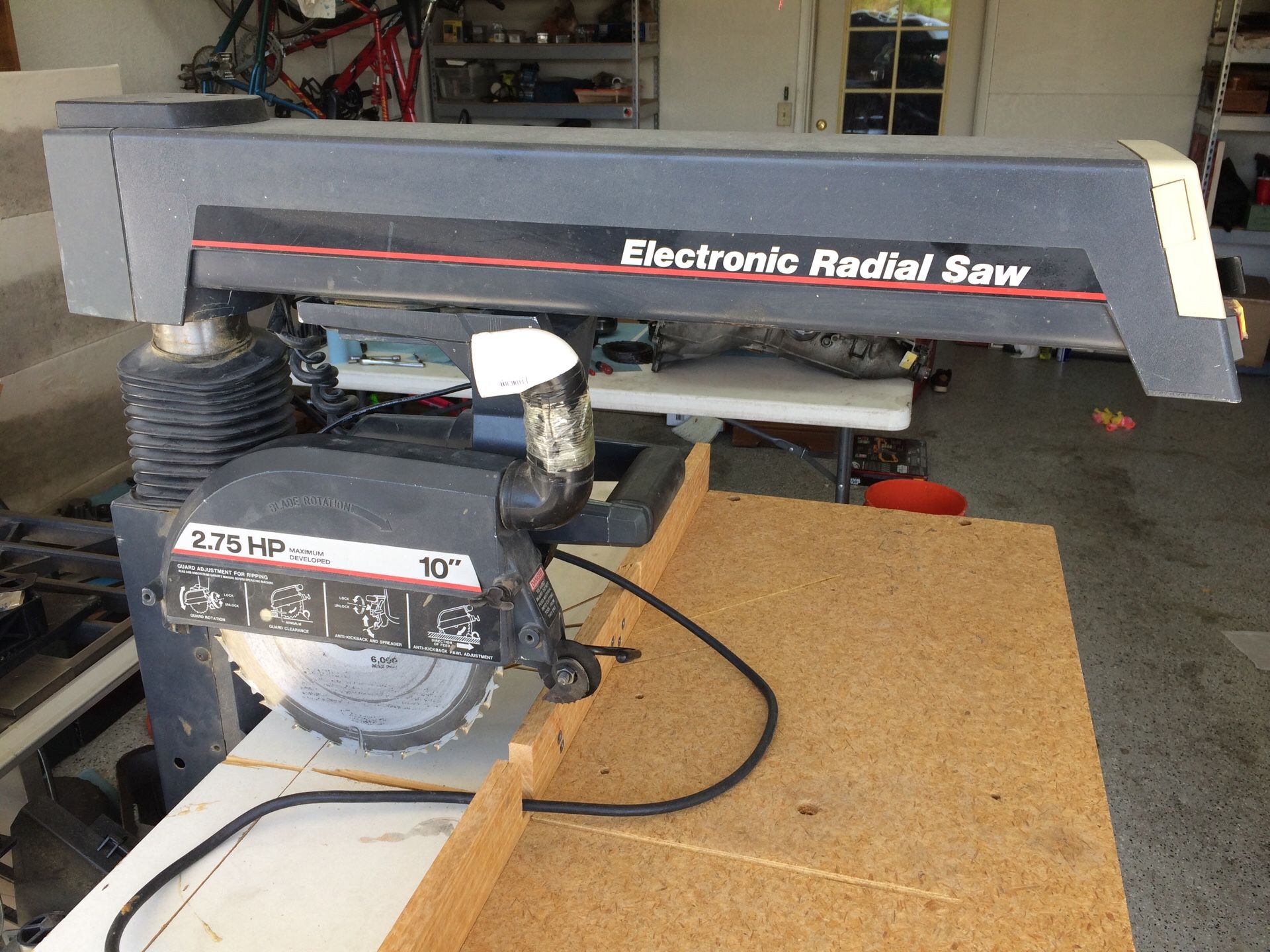 10” Craftsman Electronic Radial Arm Saw for Sale in Las Vegas, NV OfferUp