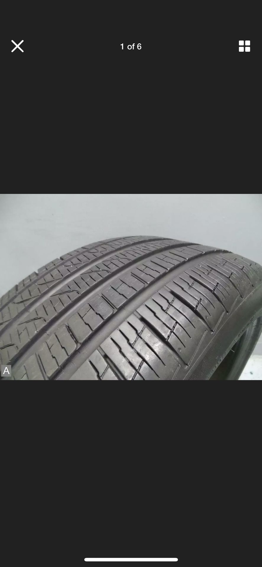 235 45 17 Pirelli Cinturato P7 RSC Run Flat with 90% Tread 8/32 97H #8035