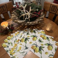 Lemon Placemats (4)
