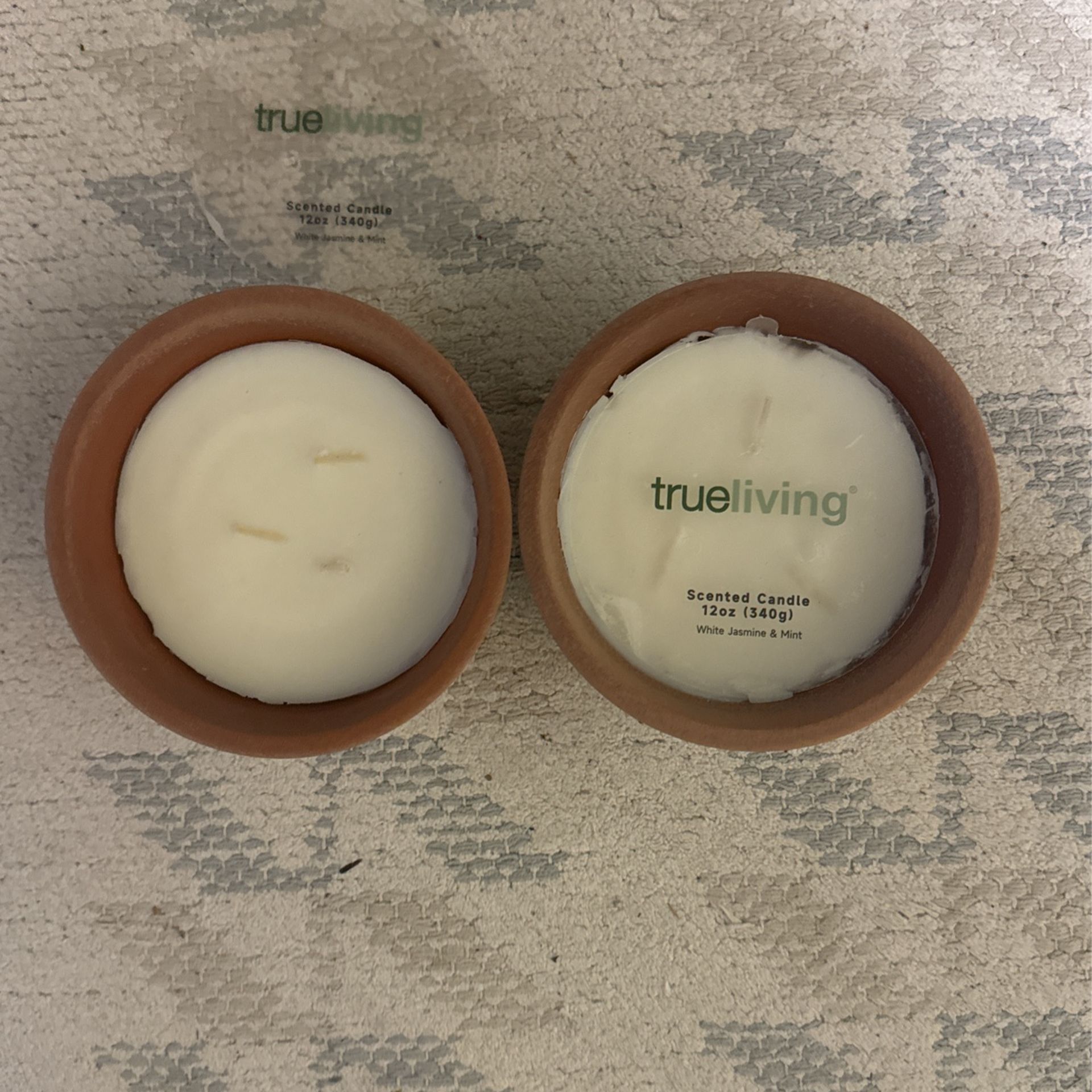 2 Outdoor 3 Wick Candles