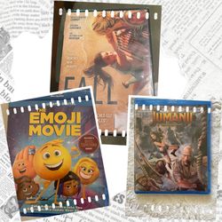Brand New Movies for Sale ✅ $8 Each One Emoji Movie Fall Movie Jumanji Movie