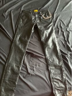 GFTD LA Leather Black Jeans (text for offers)