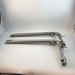 New Stainless Steel Gas Grill Burner Tubes Set of 2