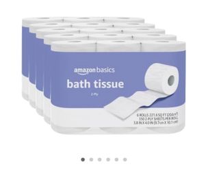 Amazon toilet paper 30 rolls 2 ply sheets