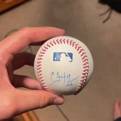 Clayton Kershaw Autograph Baseball