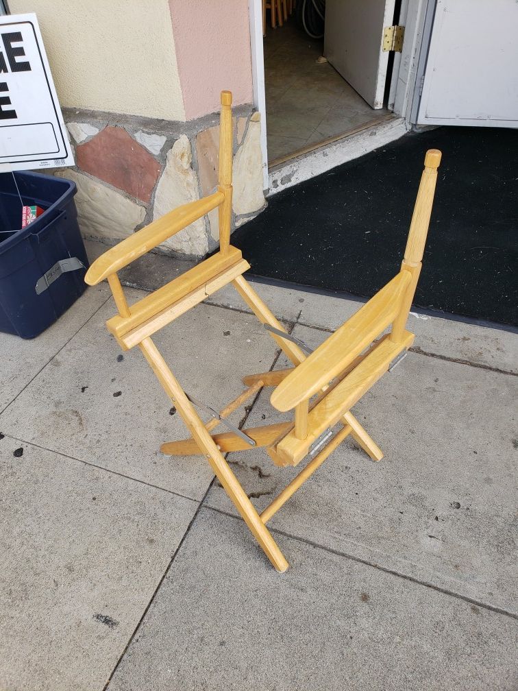 Folding chairs. Need fabric