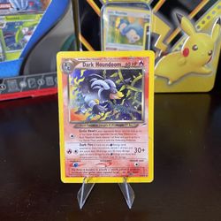 Dark Houndoom Pokemon Card 
