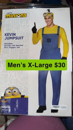 Minions Kevin Jumpsuit Costume Men's XL