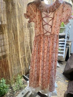 Prairie Vintage Dress  Size XL
