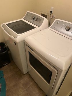 GE digital washer/dryer
