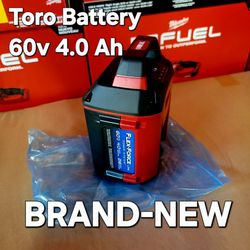 Toro battery 60v 4.0