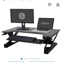Ergatron  Sit / Stand Computer Desk 