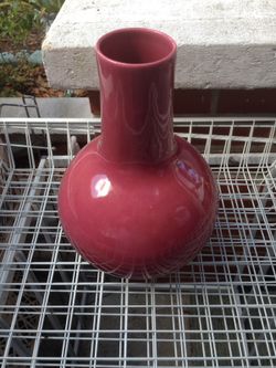 Pink vase