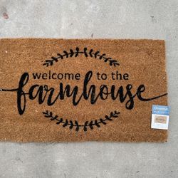 Farmhouse Outdoor Door Mat 