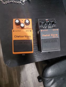 Guitar pedals